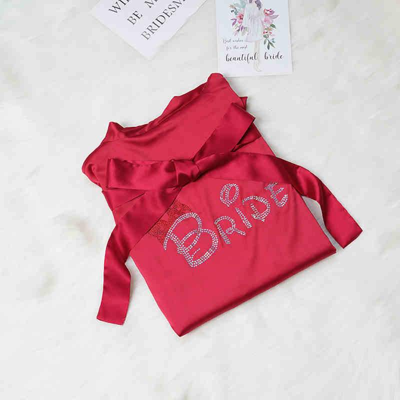 Custom Satin Bridesmaid Robes – Personalized with Name, Title, or Date
